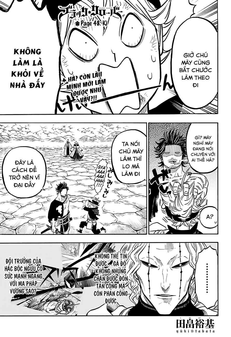 Black Clover - Thế Giới Phép Thuật Chap 48 - Next Chap 49
