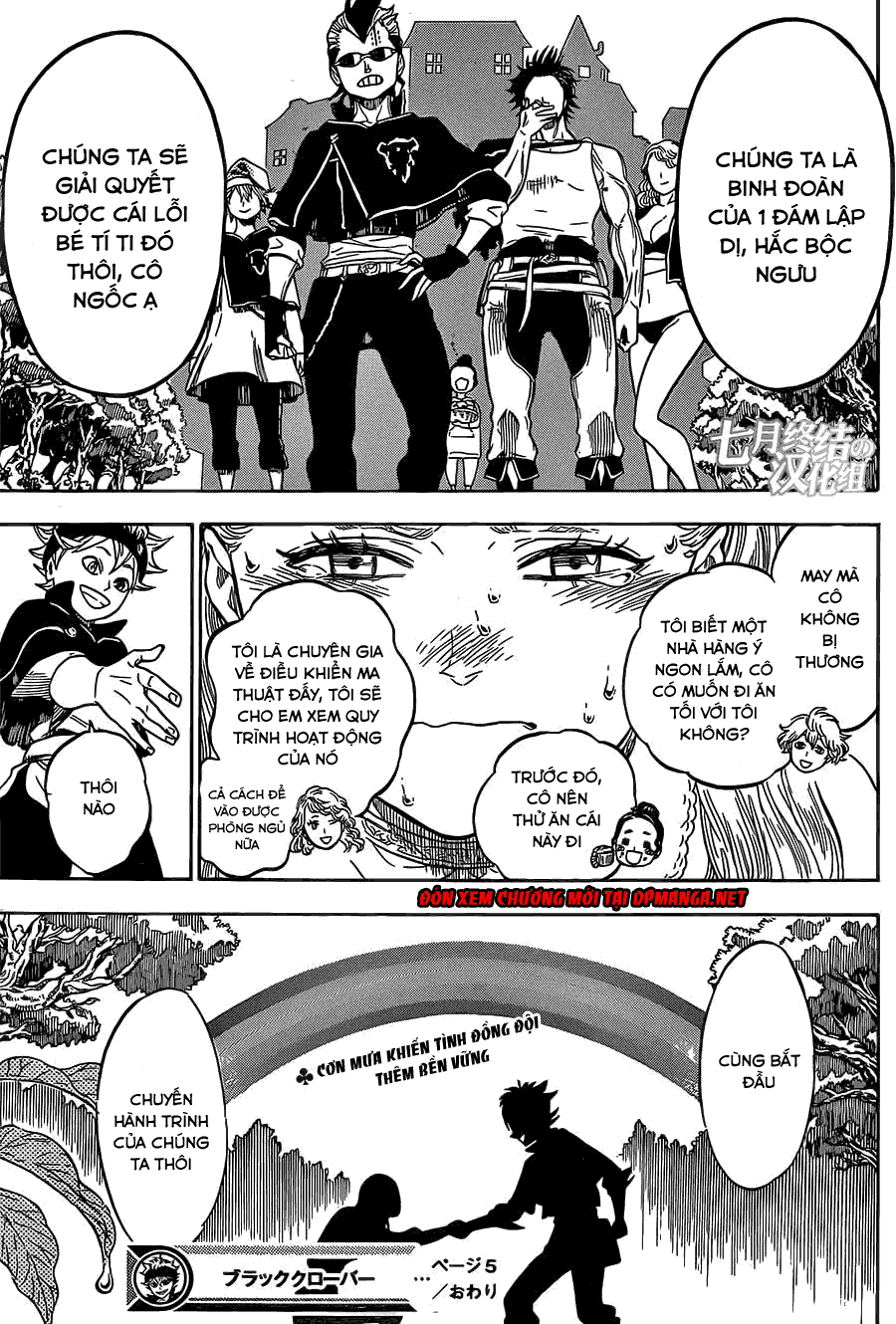 Black Clover - Thế Giới Phép Thuật Chap 5 - Next Chap 6