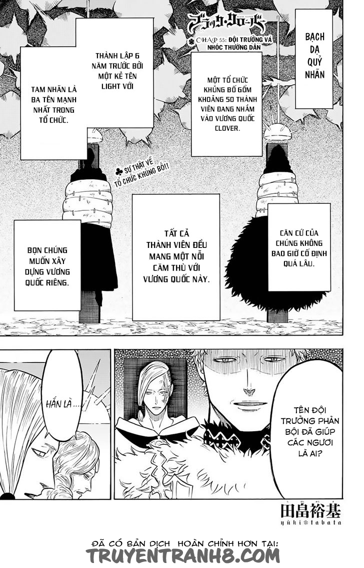 Black Clover - Thế Giới Phép Thuật Chap 55 - Next Chap 56