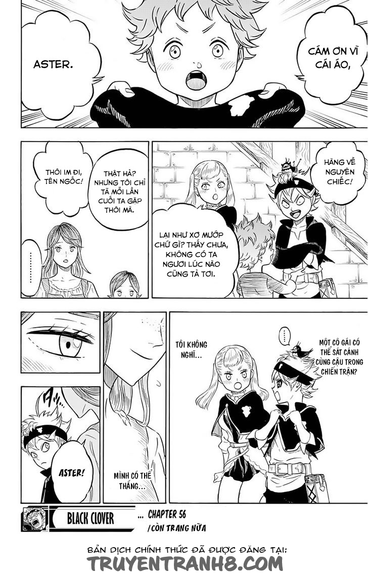 Black Clover - Thế Giới Phép Thuật Chap 56 - Next Chap 57