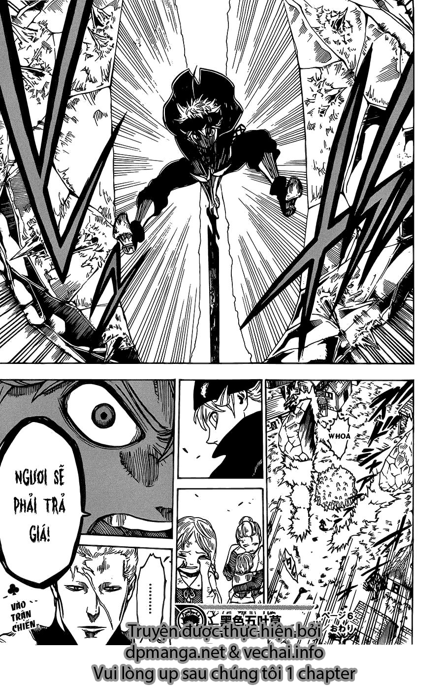 Black Clover - Thế Giới Phép Thuật Chap 6 - Next Chap 7