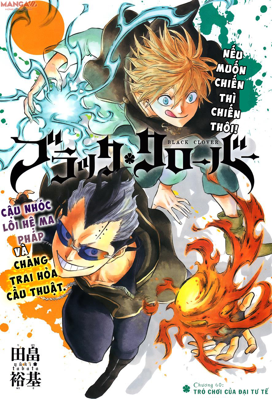 Black Clover - Thế Giới Phép Thuật Chap 60 - Next Chap 61