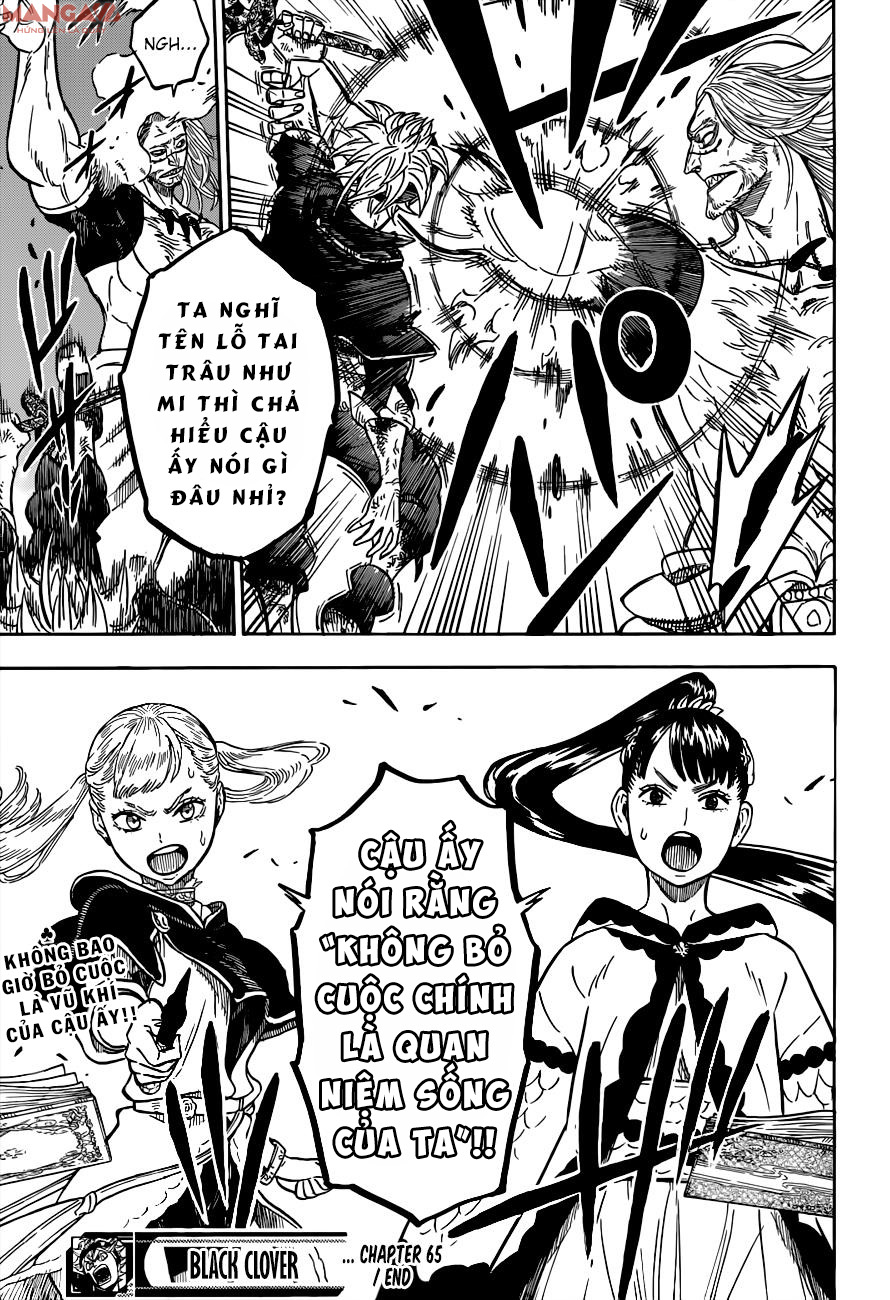 Black Clover - Thế Giới Phép Thuật Chap 65 - Next Chap 66