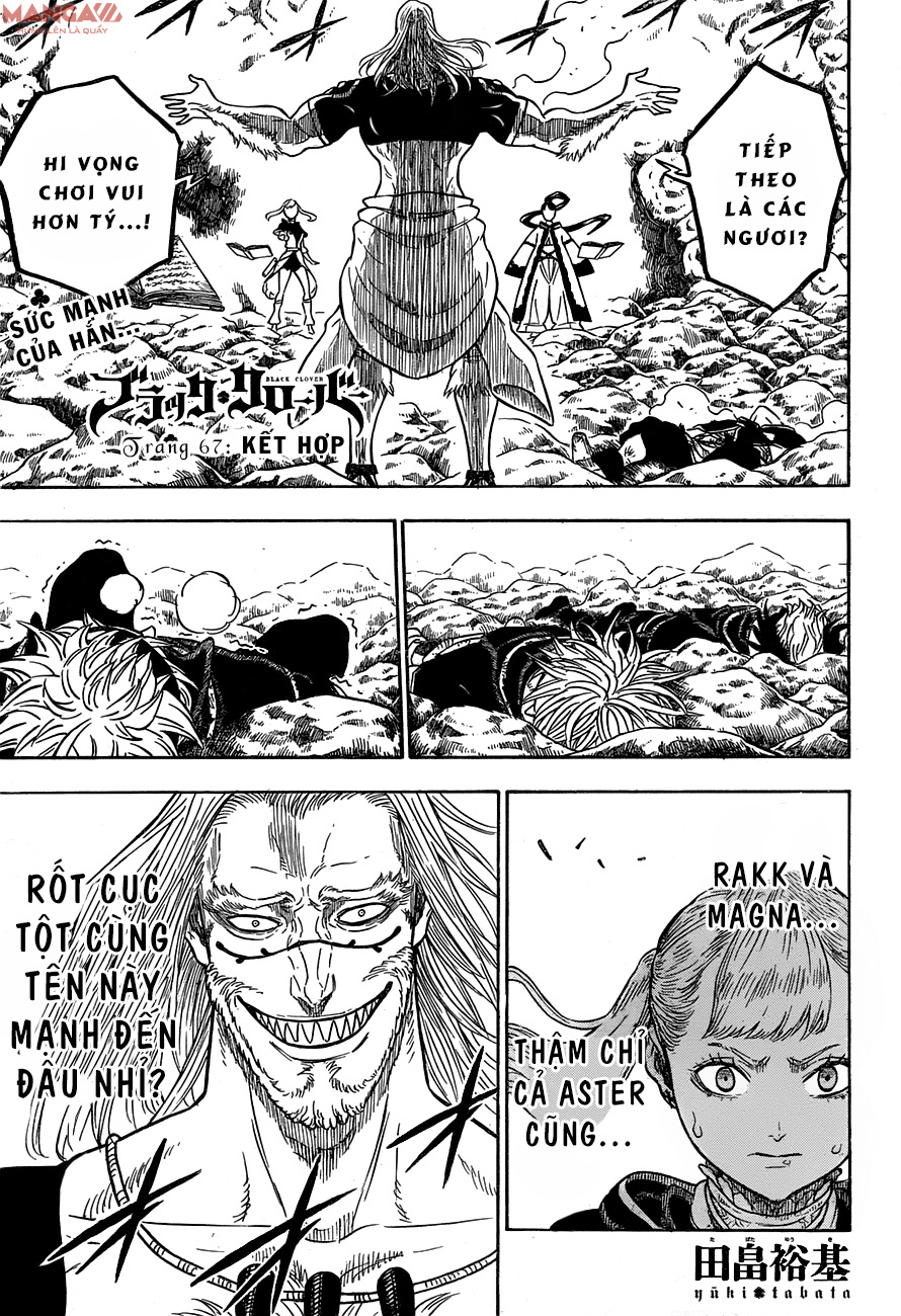 Black Clover - Thế Giới Phép Thuật Chap 67 - Next Chap 68