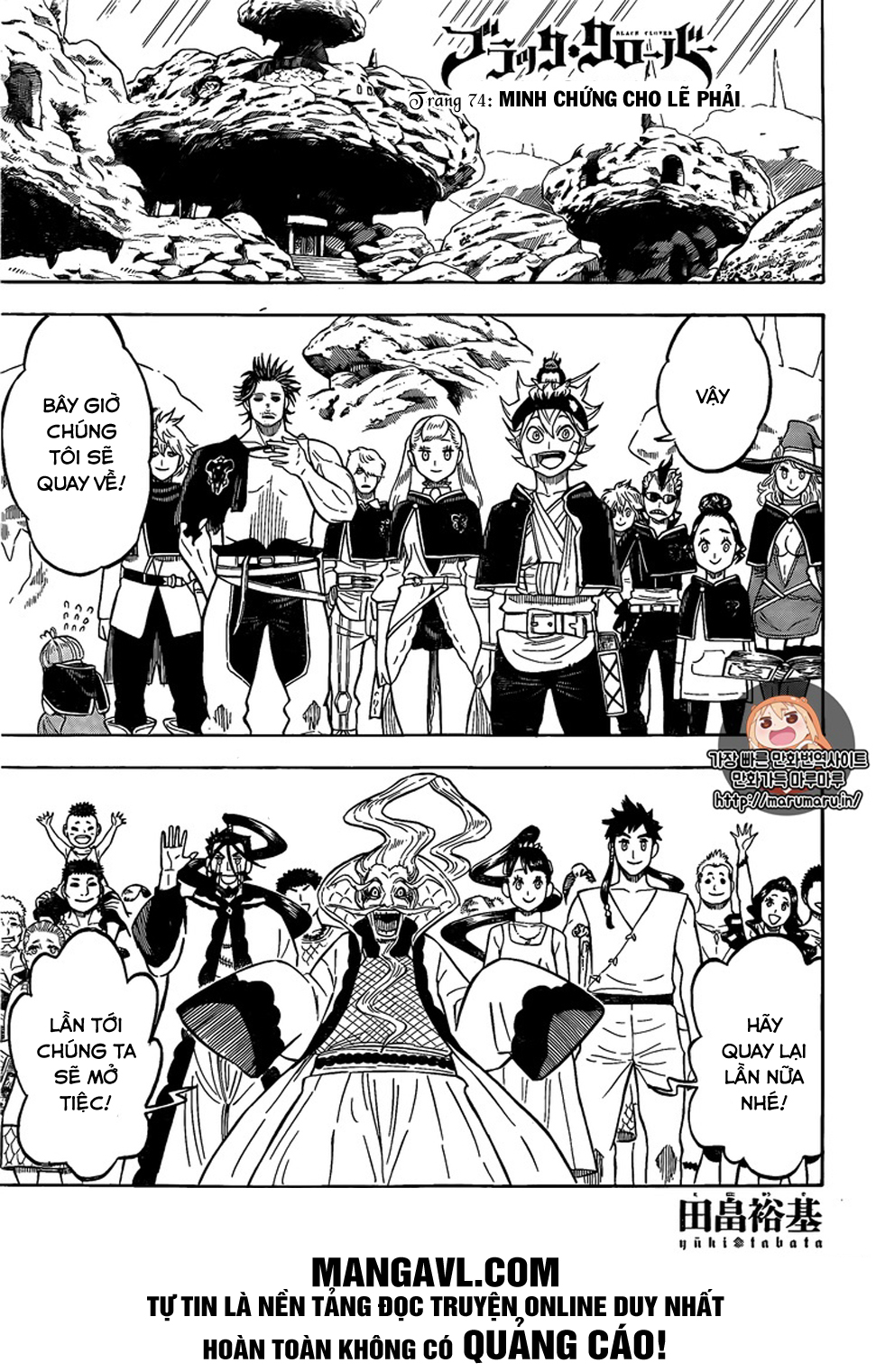 Black Clover - Thế Giới Phép Thuật Chap 74 - Next Chap 75