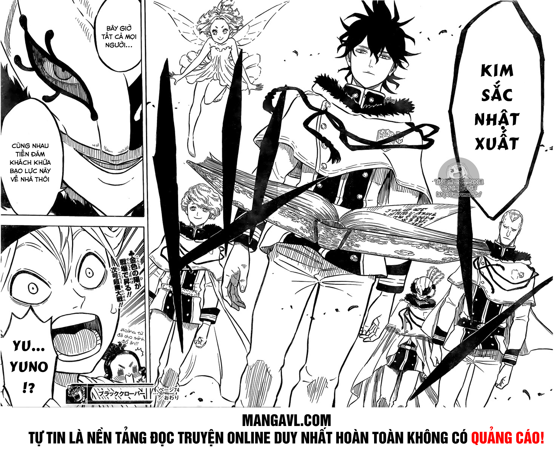 Black Clover - Thế Giới Phép Thuật Chap 74 - Next Chap 75