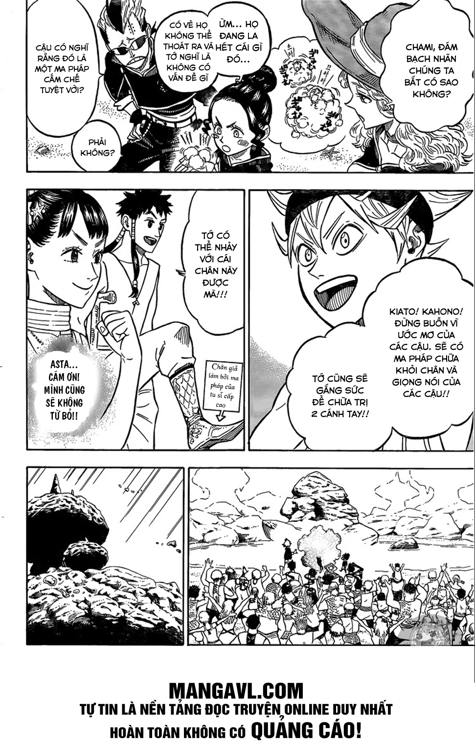 Black Clover - Thế Giới Phép Thuật Chap 74 - Next Chap 75