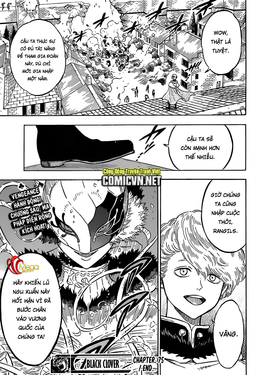 Black Clover - Thế Giới Phép Thuật Chap 75 - Next Chap 76