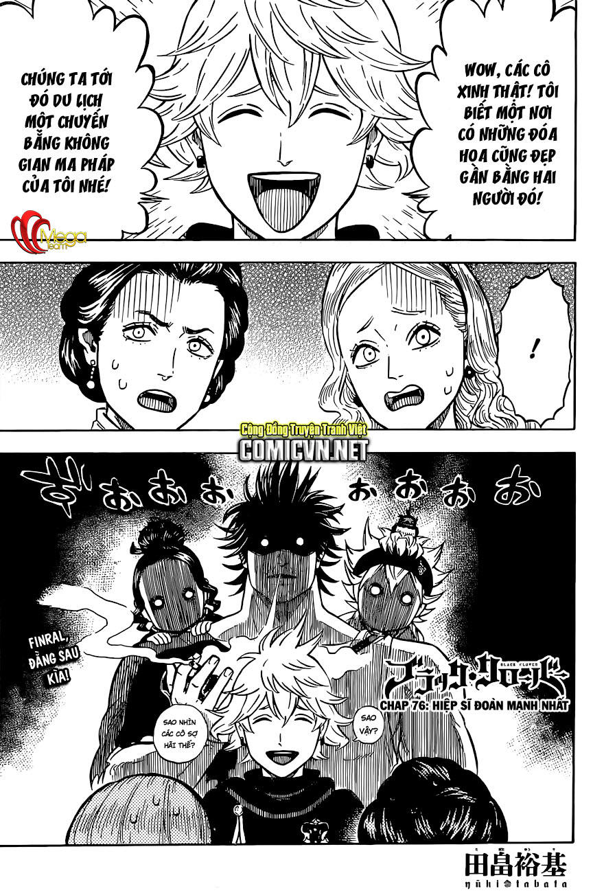 Black Clover - Thế Giới Phép Thuật Chap 76 - Next Chap 77