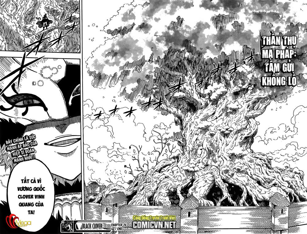 Black Clover - Thế Giới Phép Thuật Chap 76 - Next Chap 77