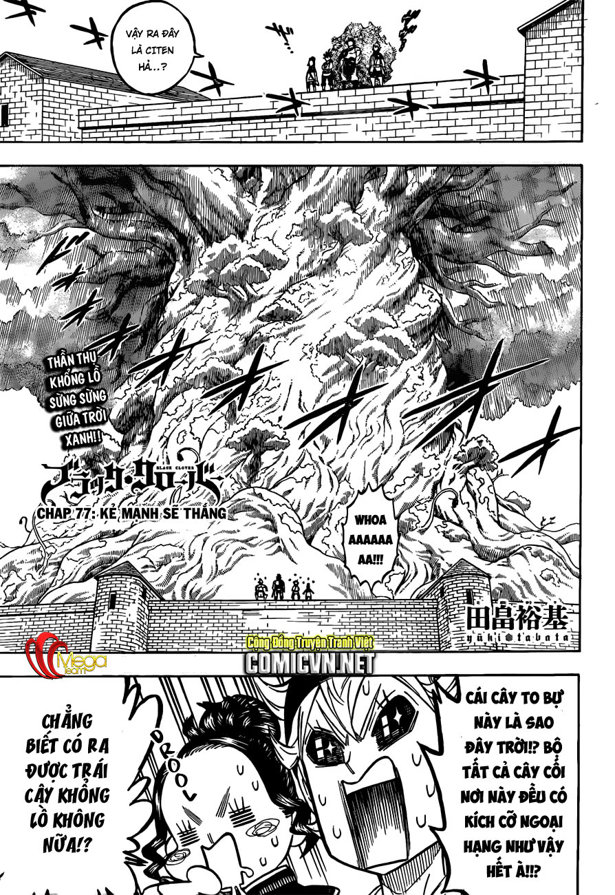 Black Clover - Thế Giới Phép Thuật Chap 77 - Next Chap 78