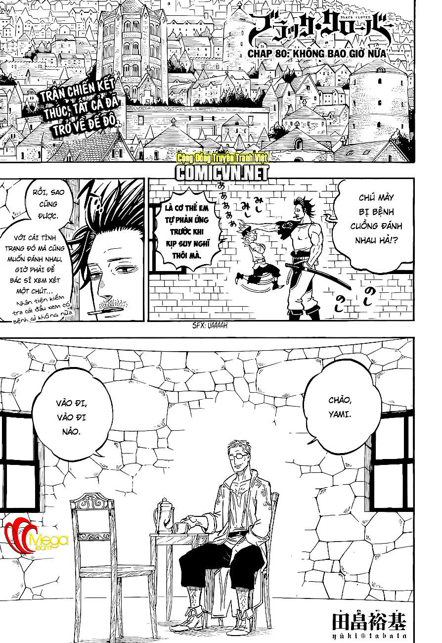 Black Clover - Thế Giới Phép Thuật Chap 80 - Next Chap 81