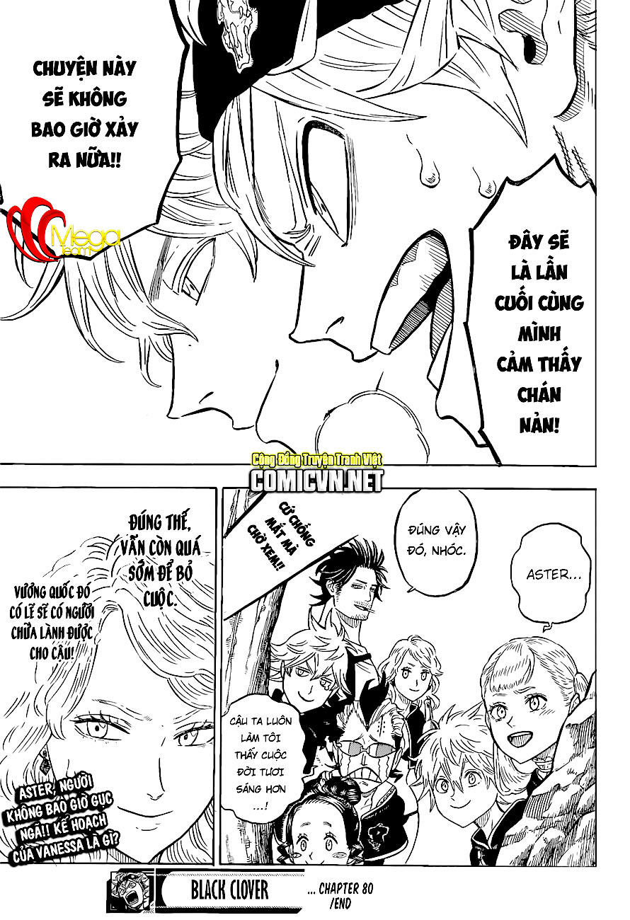 Black Clover - Thế Giới Phép Thuật Chap 80 - Next Chap 81