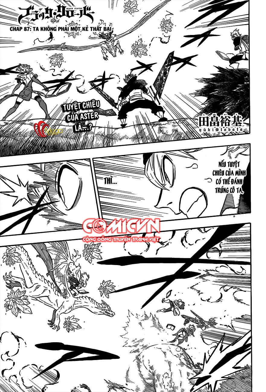 Black Clover - Thế Giới Phép Thuật Chap 87 - Next Chap 88