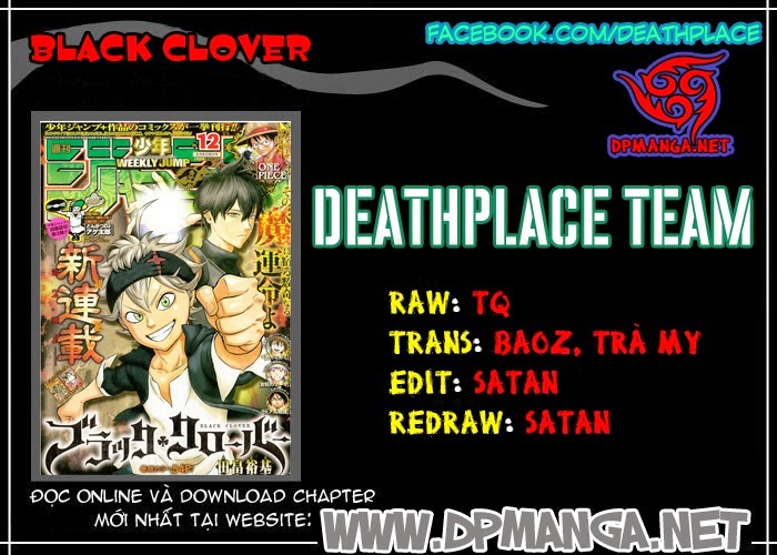 Black Clover - Thế Giới Phép Thuật Chap 9 - Next Chap 10