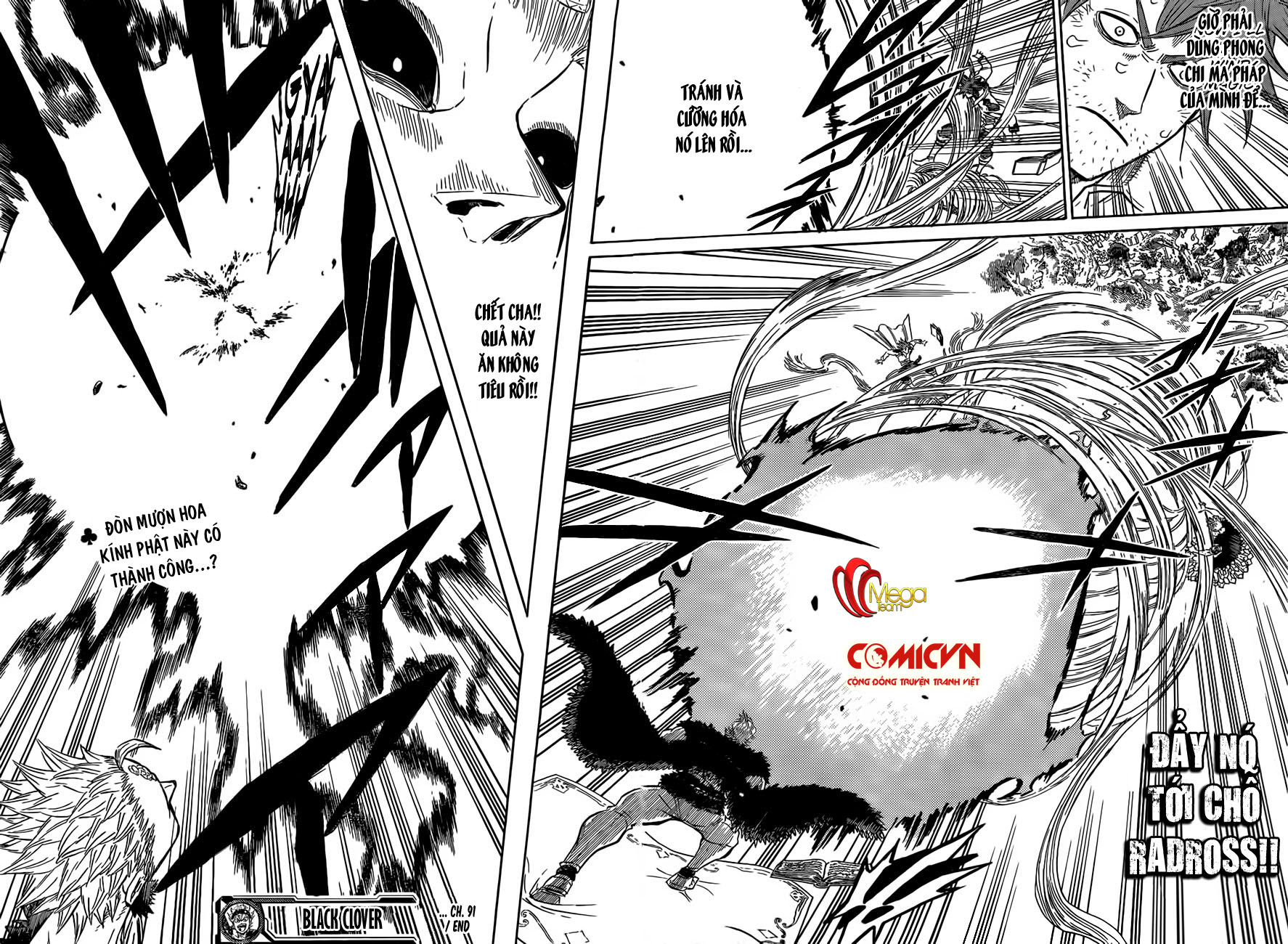 Black Clover - Thế Giới Phép Thuật Chap 91 - Next Chap 92