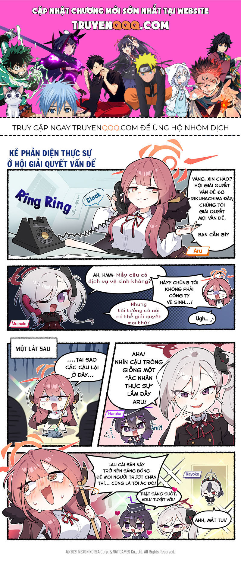 Blue Archive! (Global) Chap 2 - Next Chap 3