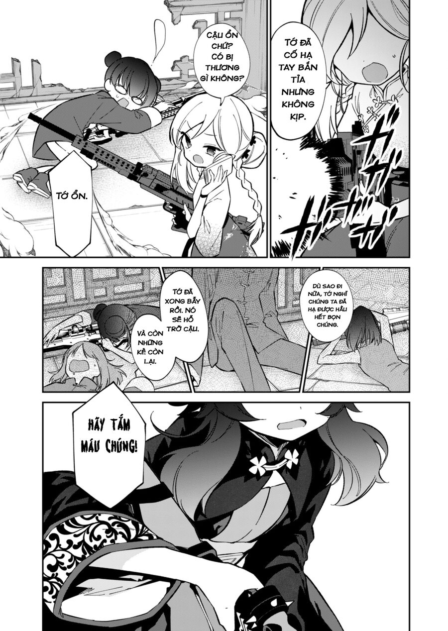 Blue Archive: Nhật Kí Nghiệp Vụ Của Handyman 68 Chap 12 - Next Chap 13