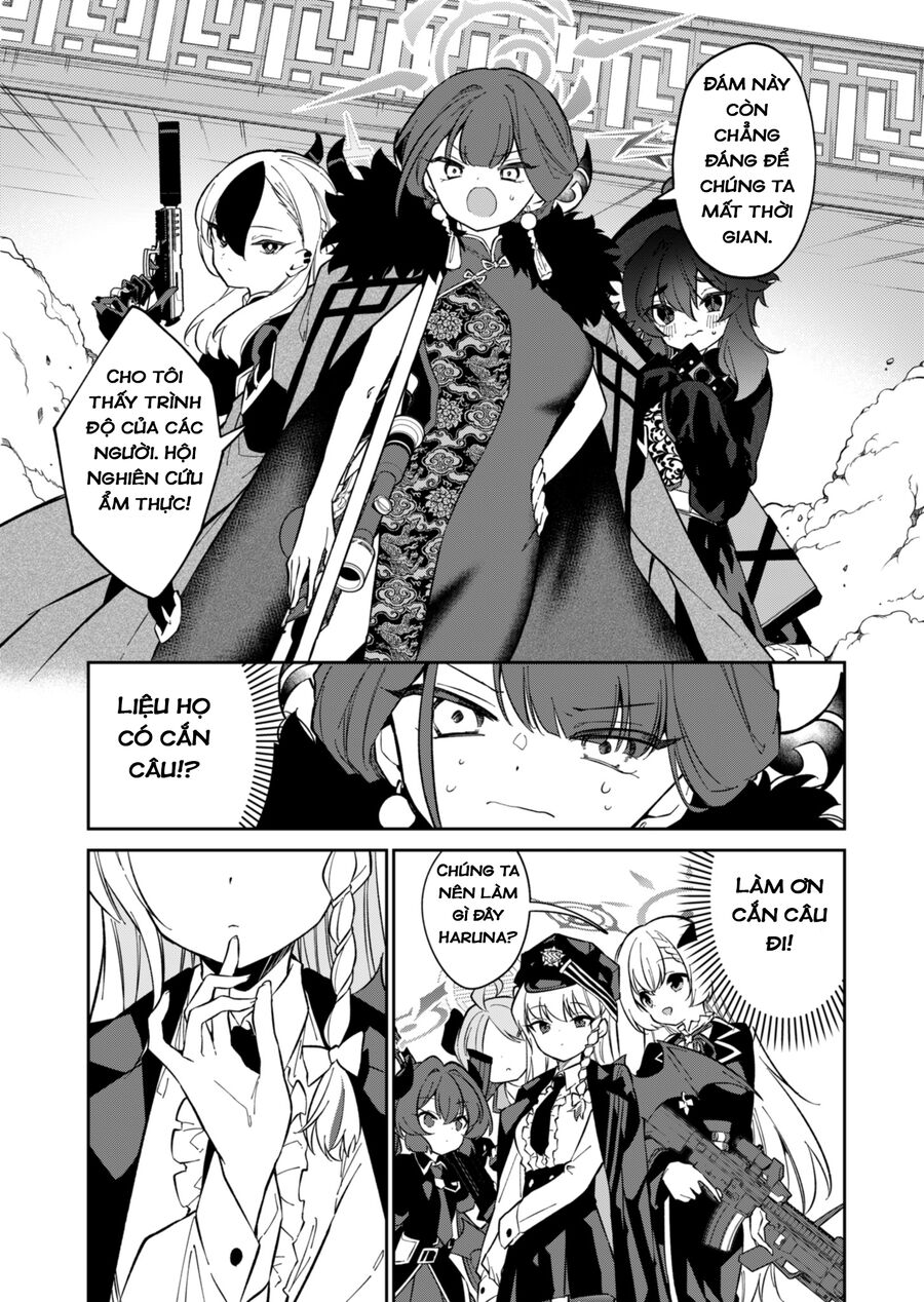 Blue Archive: Nhật Kí Nghiệp Vụ Của Handyman 68 Chap 12 - Next Chap 13