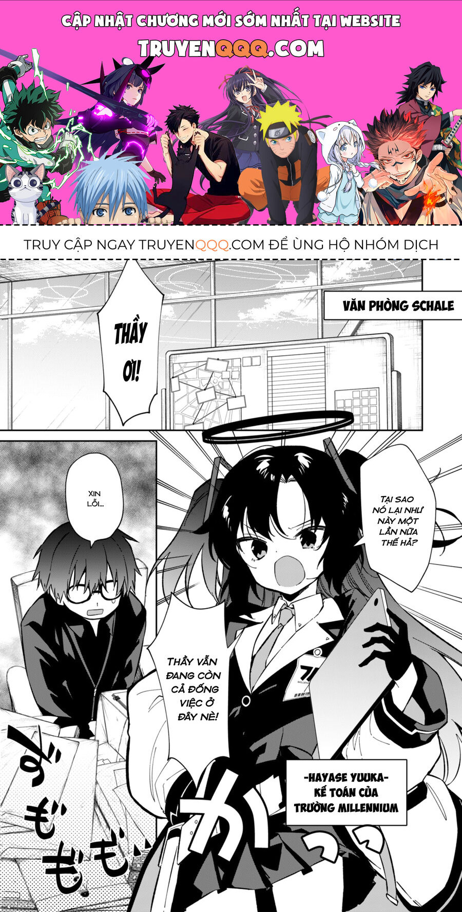 Blue Archive: Nhật Kí Nghiệp Vụ Của Handyman 68 Chap 14 - Next Chap 15
