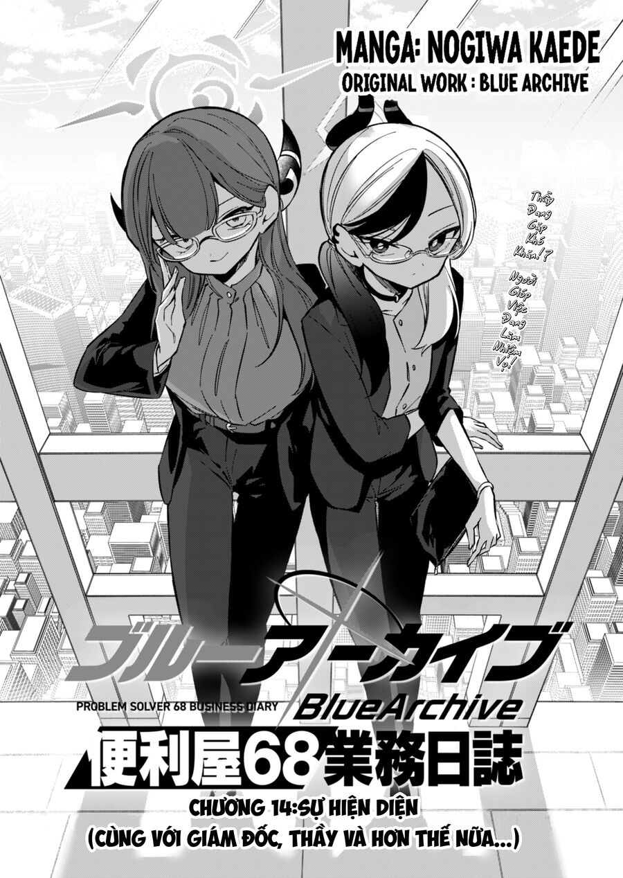 Blue Archive: Nhật Kí Nghiệp Vụ Của Handyman 68 Chap 14 - Next Chap 15