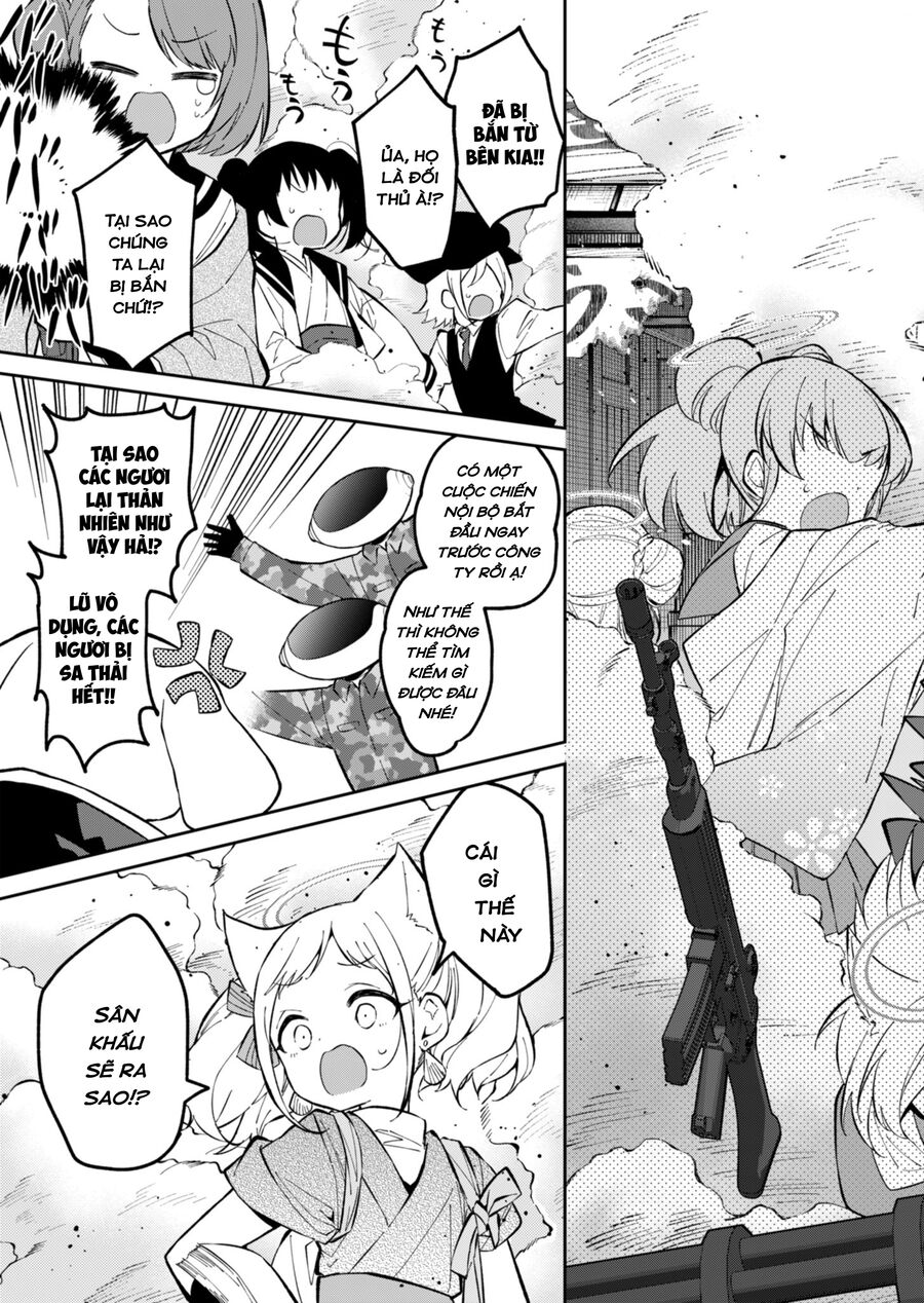 Blue Archive: Nhật Kí Nghiệp Vụ Của Handyman 68 Chap 16 - Next Chap 17