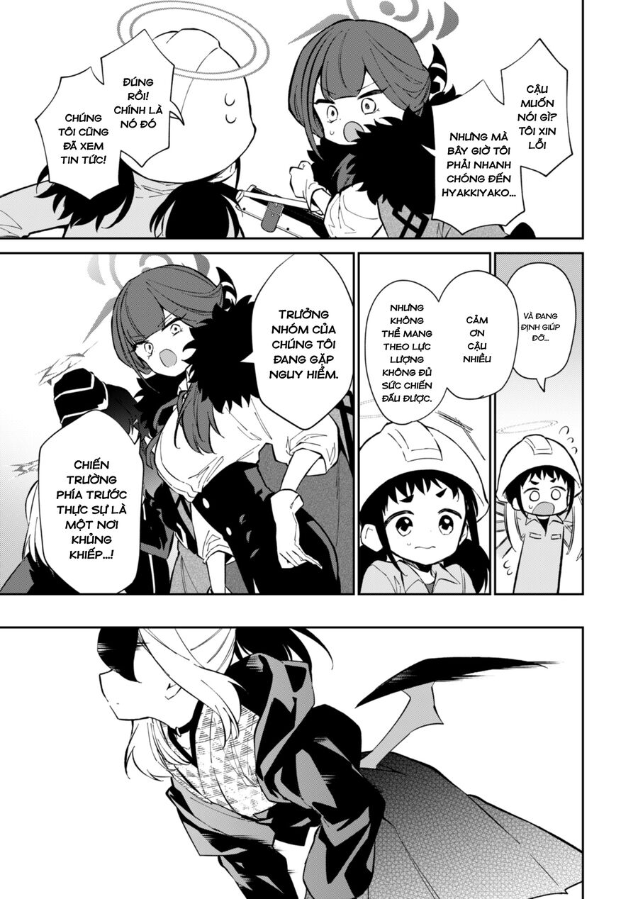 Blue Archive: Nhật Kí Nghiệp Vụ Của Handyman 68 Chap 17 - Next Chap 18