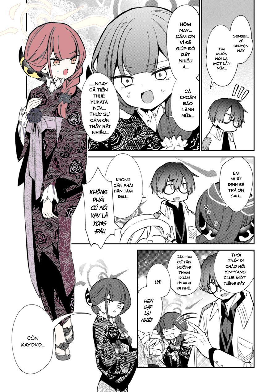 Blue Archive: Nhật Kí Nghiệp Vụ Của Handyman 68 Chap 17 - Next Chap 18