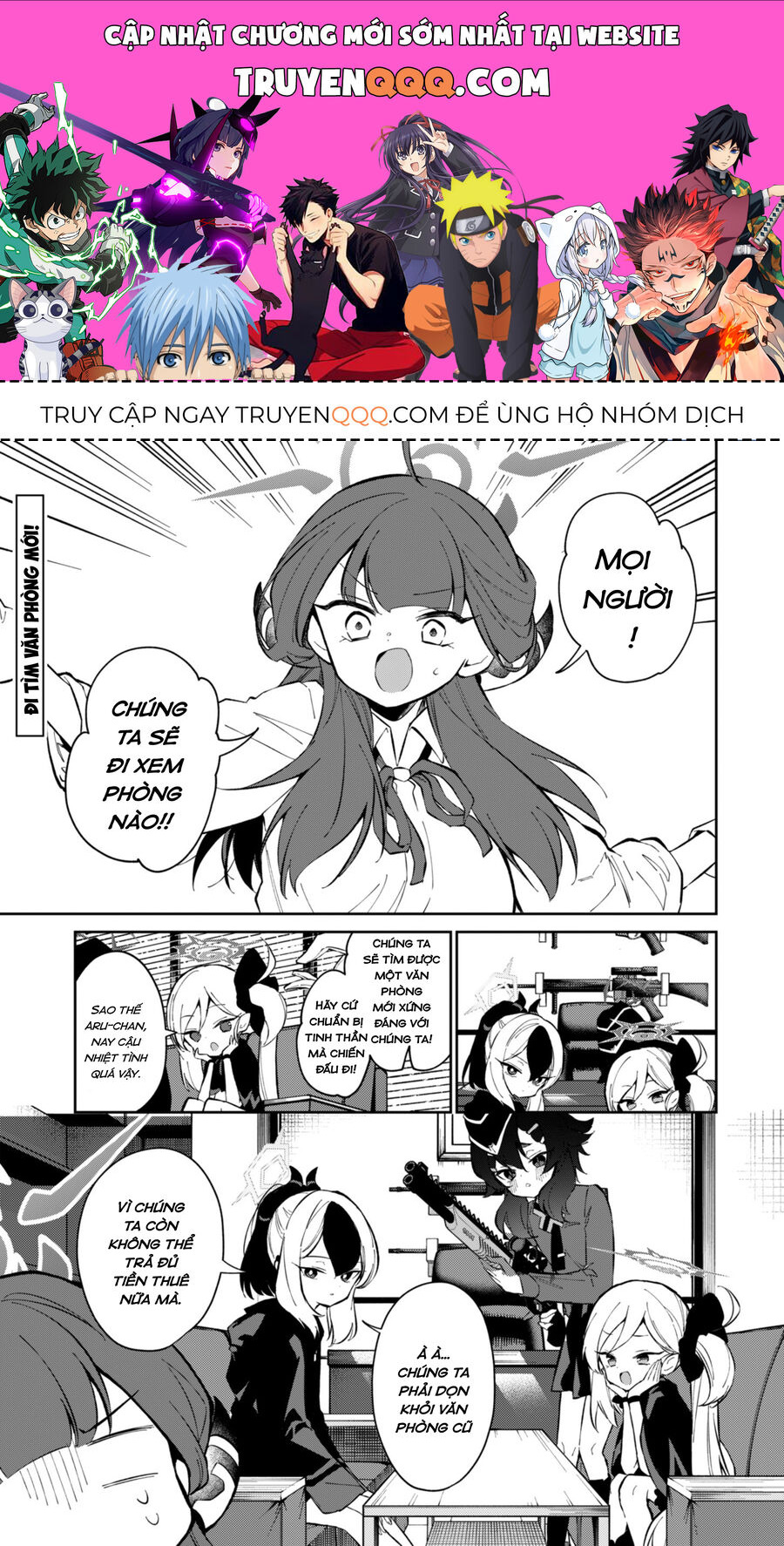 Blue Archive: Nhật Kí Nghiệp Vụ Của Handyman 68 Chap 18 - Next Chap 19