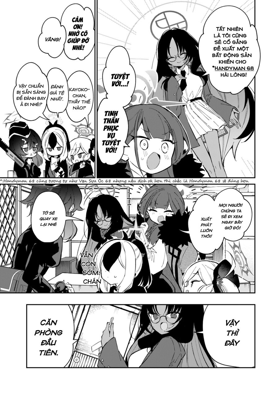 Blue Archive: Nhật Kí Nghiệp Vụ Của Handyman 68 Chap 18 - Next Chap 19