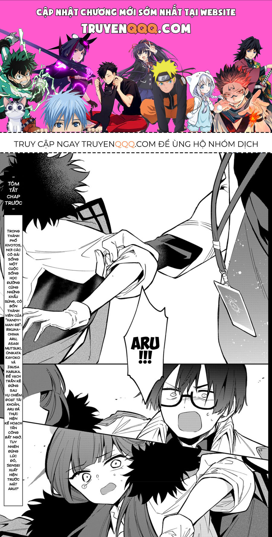 Blue Archive: Nhật Kí Nghiệp Vụ Của Handyman 68 Chap 22 - Next Chap 23