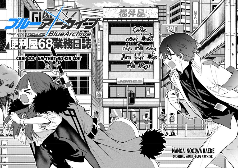 Blue Archive: Nhật Kí Nghiệp Vụ Của Handyman 68 Chap 22 - Next Chap 23