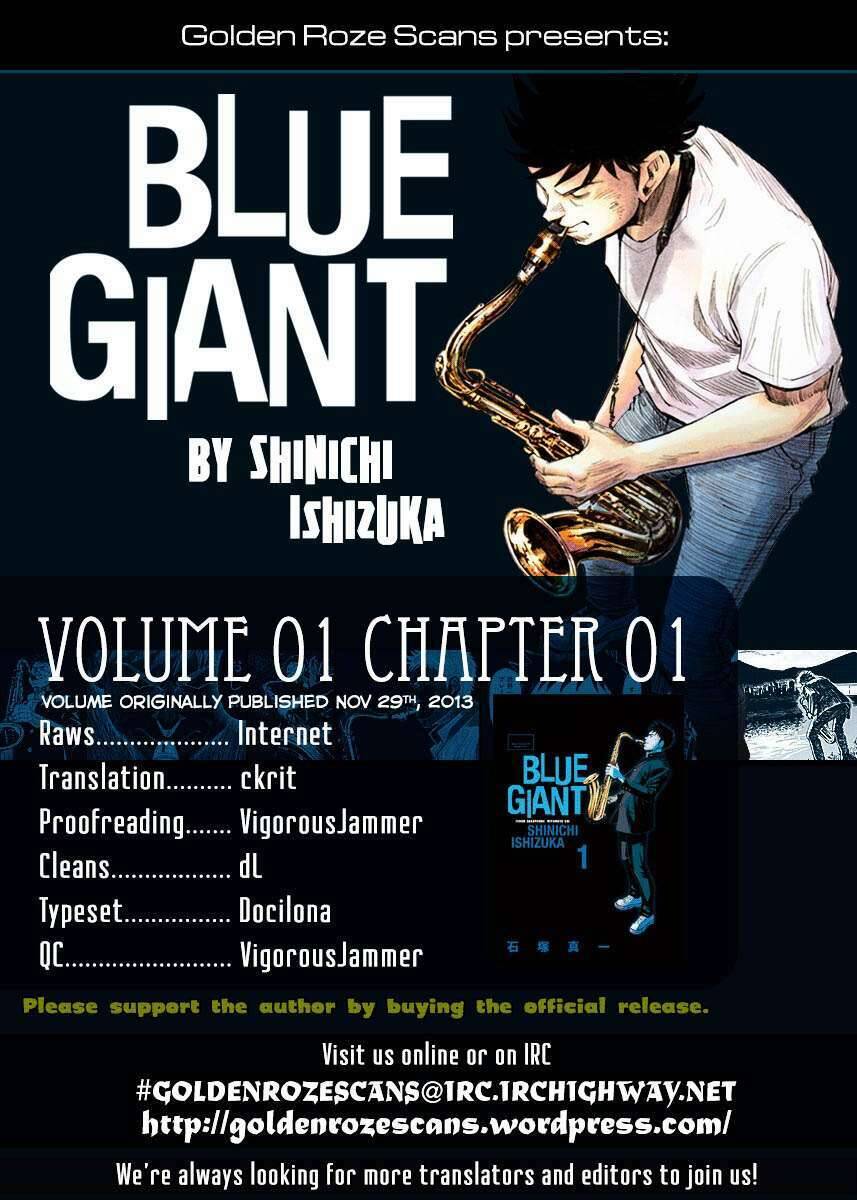 Blue Giant Chap 1 - Next Chap 2