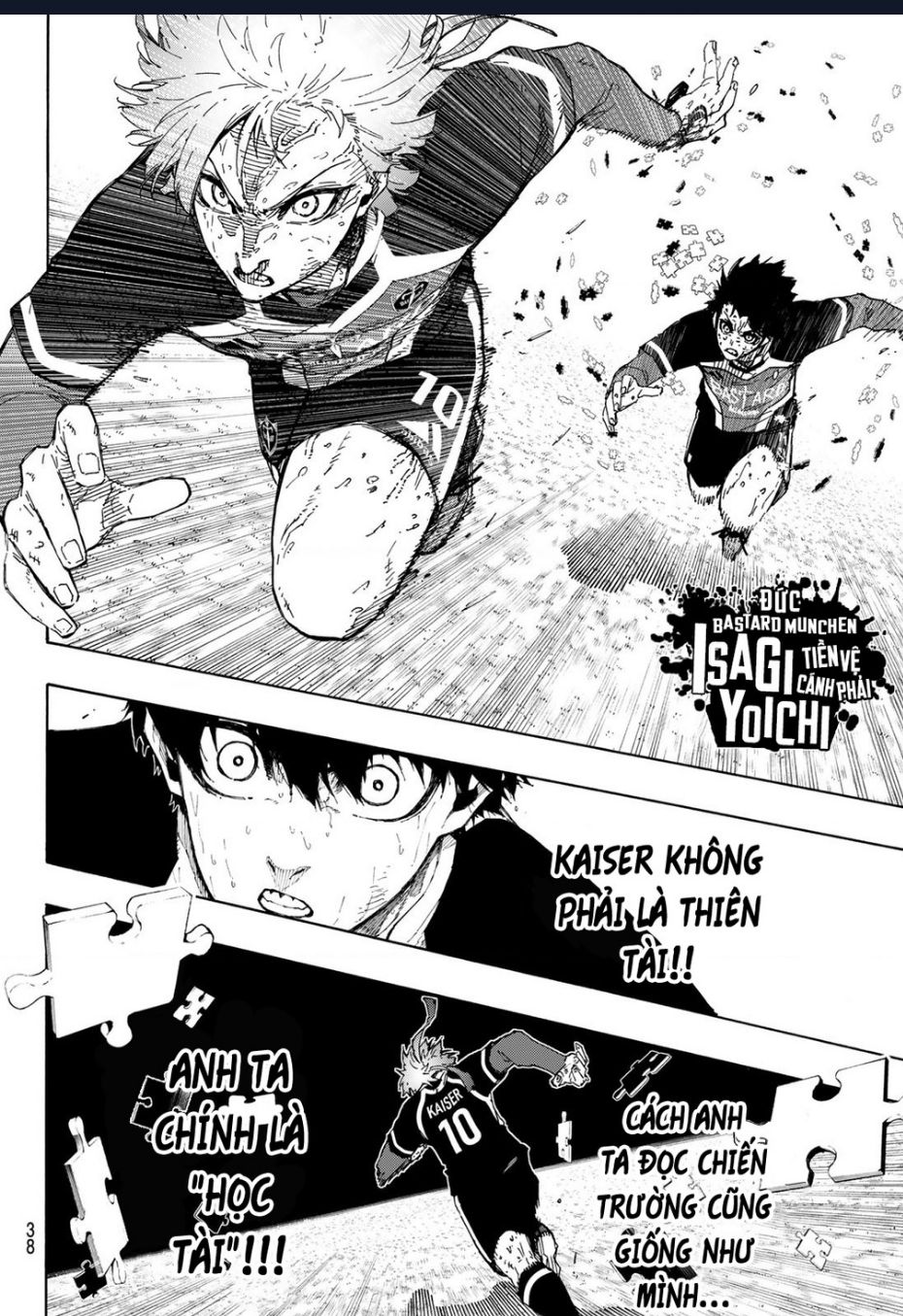 Blue Lock - Ngang Raw Chap 282 - Next Chap 283
