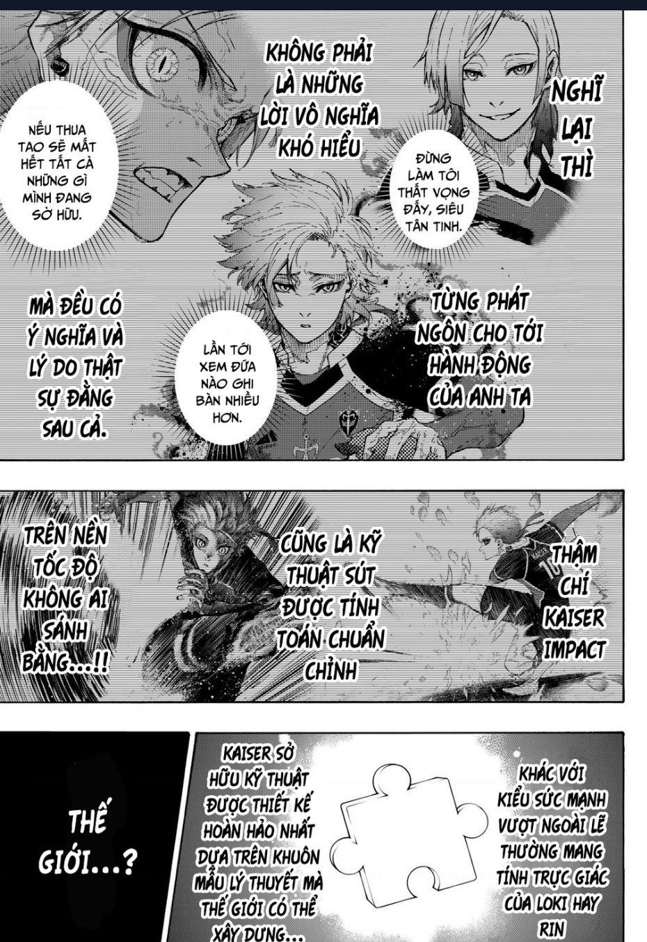 Blue Lock - Ngang Raw Chap 282 - Next Chap 283