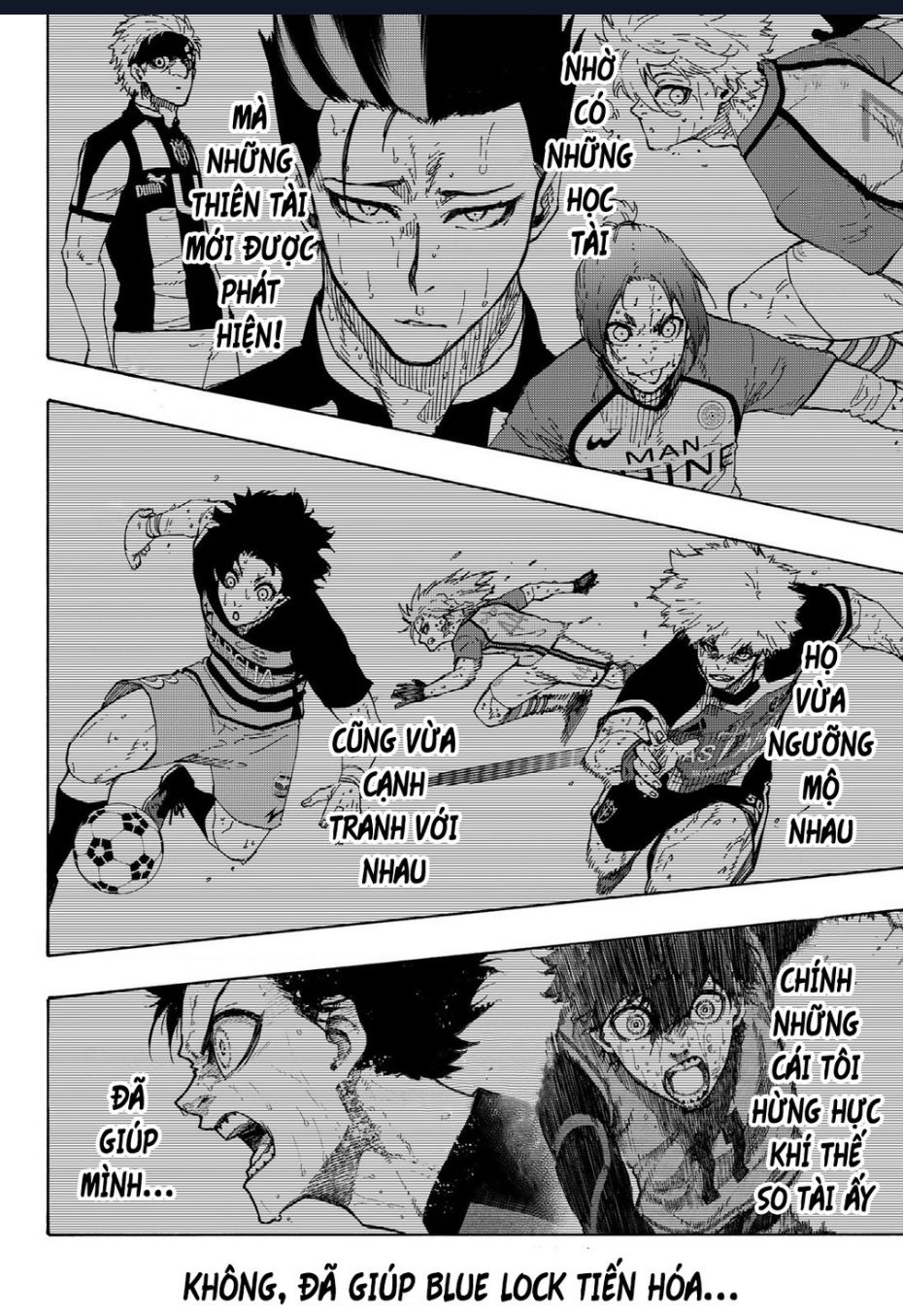 Blue Lock - Ngang Raw Chap 282 - Next Chap 283