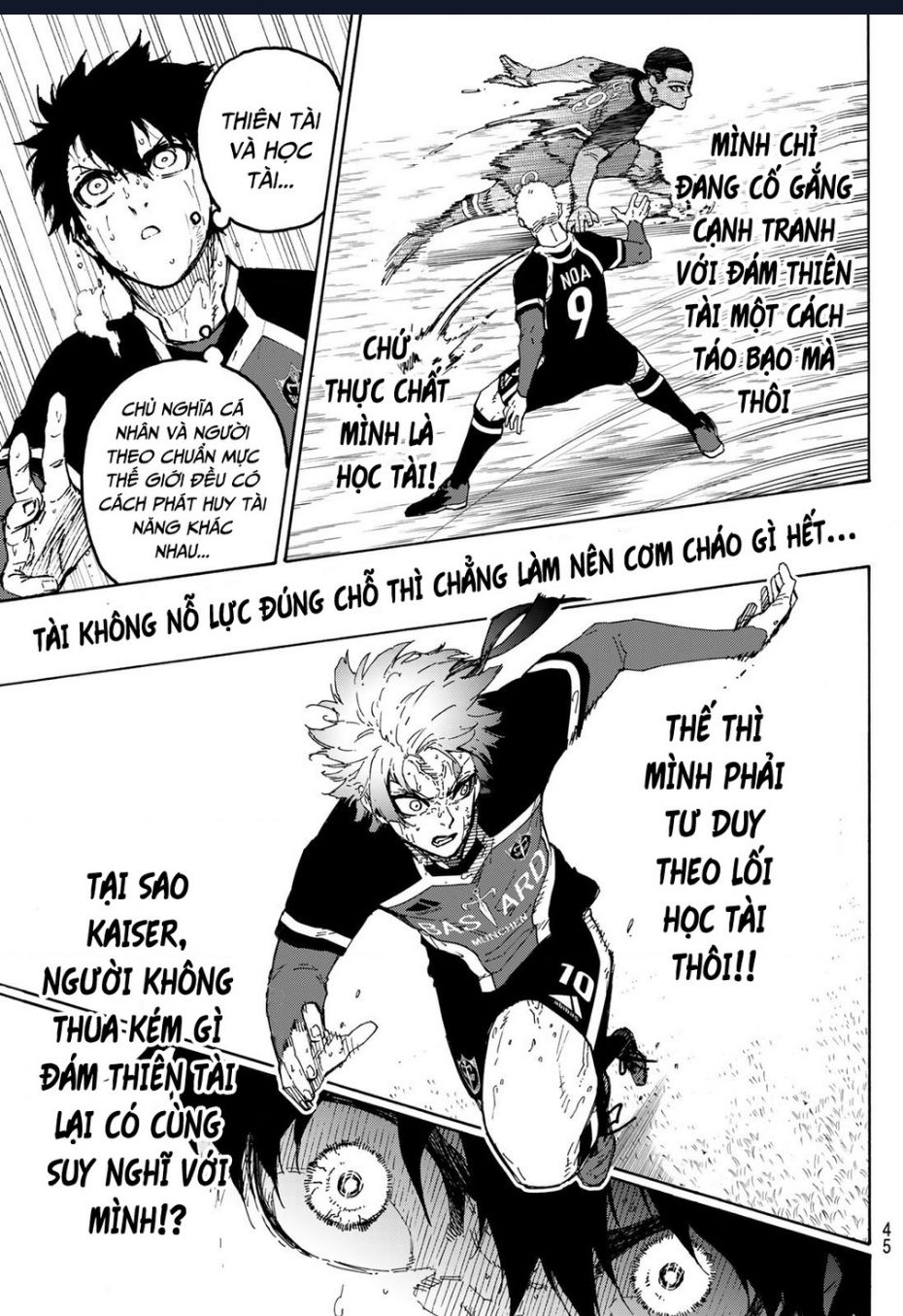 Blue Lock - Ngang Raw Chap 282 - Next Chap 283