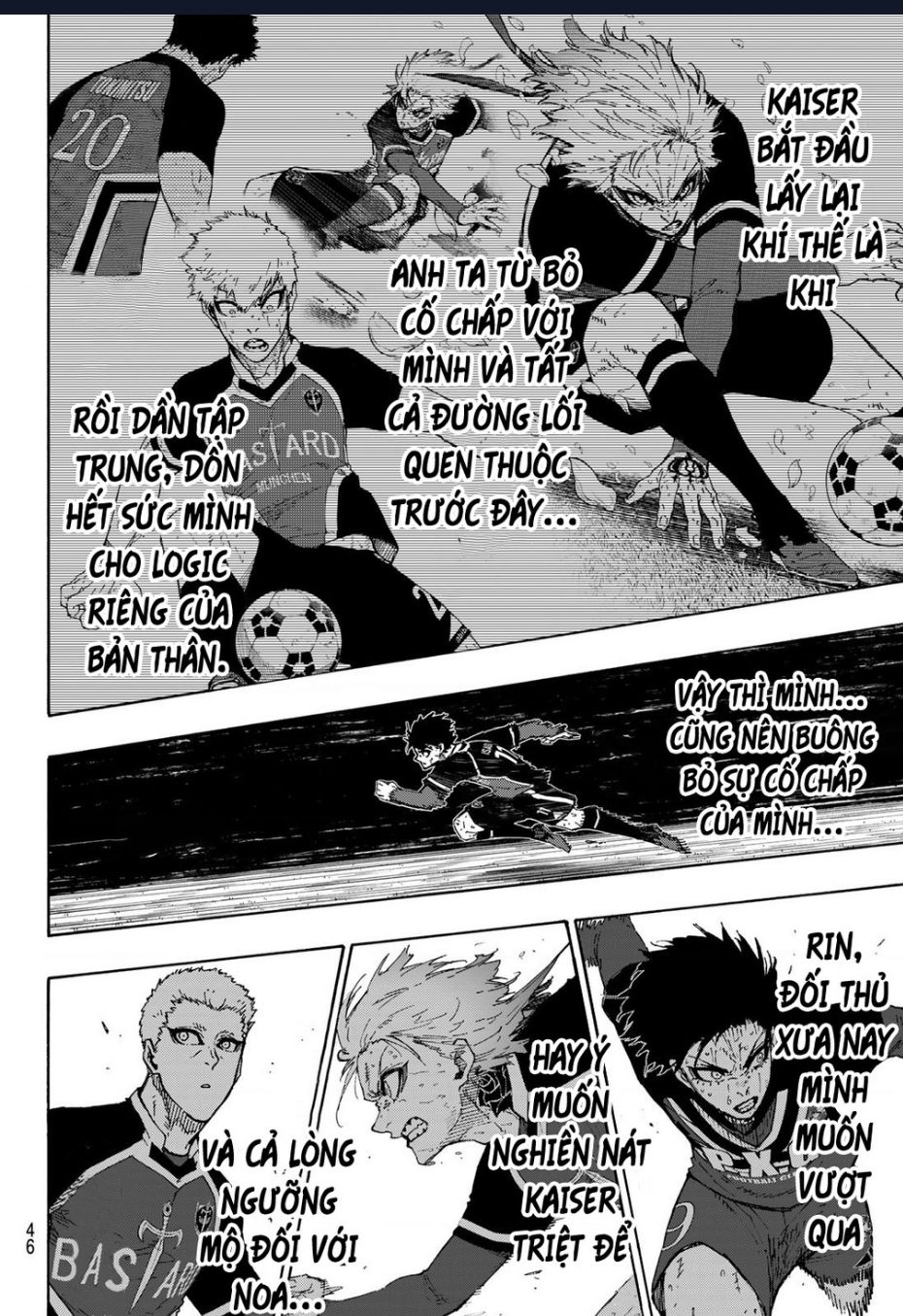 Blue Lock - Ngang Raw Chap 282 - Next Chap 283
