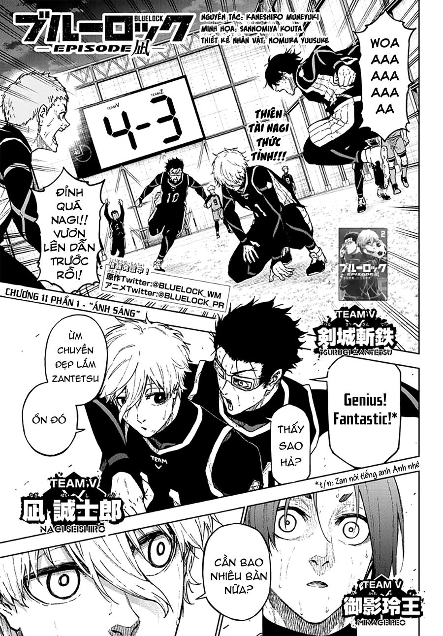 Blue Lock: Ngoại Truyện Về Thiên Tài Nagi Seishiro Chap 111 - Next Chap 112