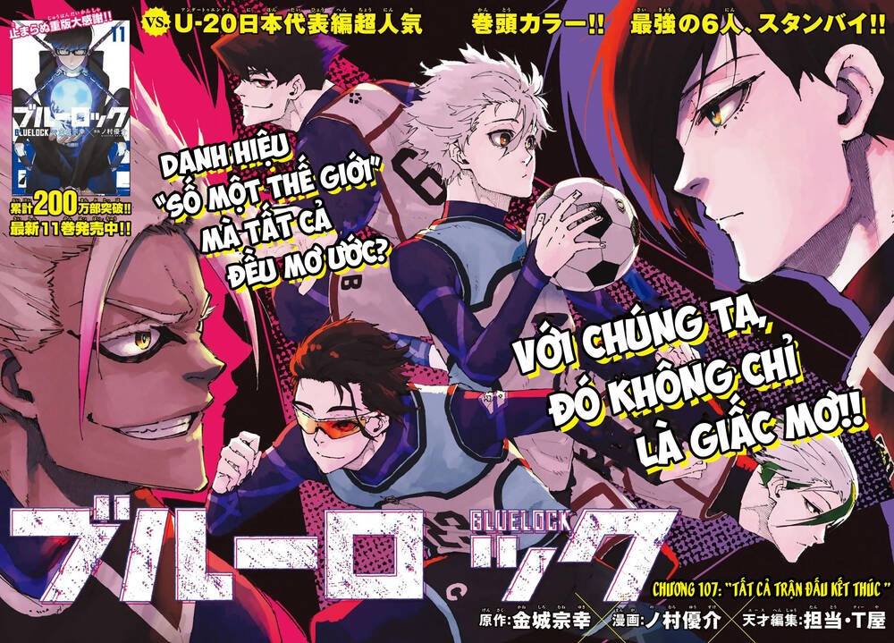 Blue Lock Chap 107 - Next Chap 108