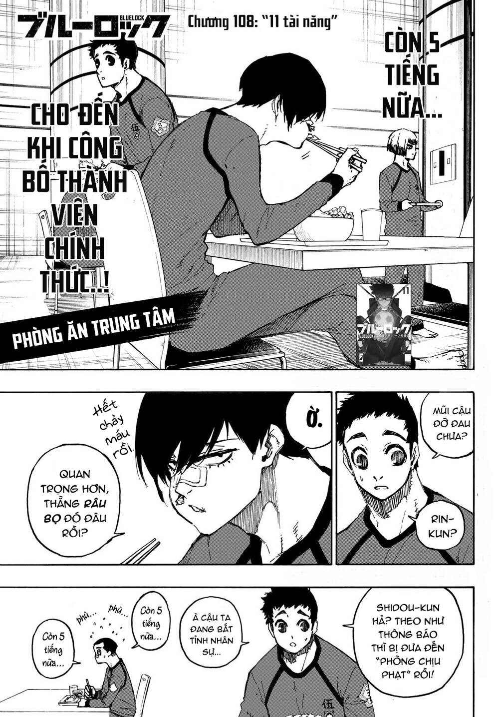 Blue Lock Chap 108 - Next Chap 109