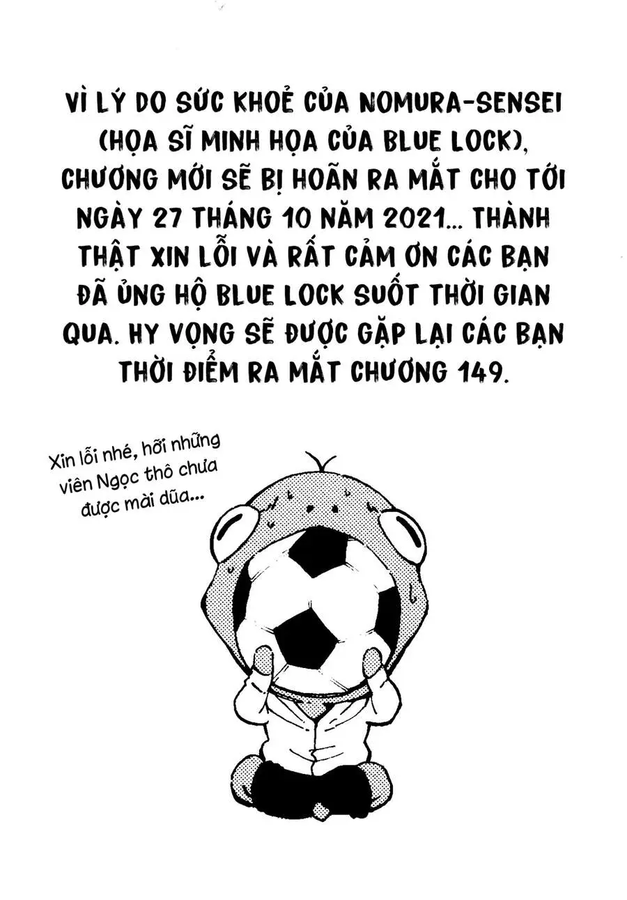 Blue Lock Chap 148 - Next Chap 149