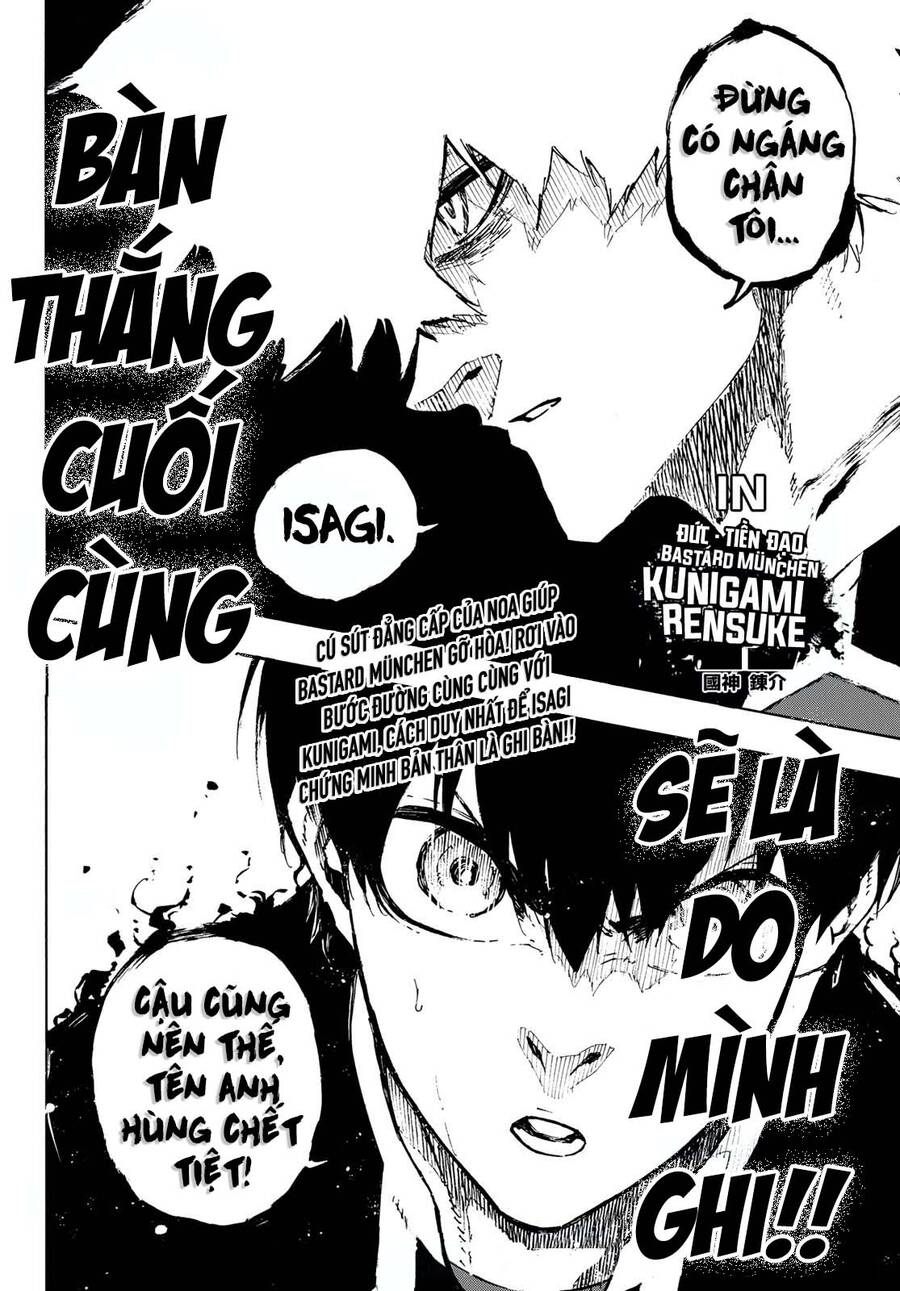 Blue Lock Chap 165 - Next Chap 166