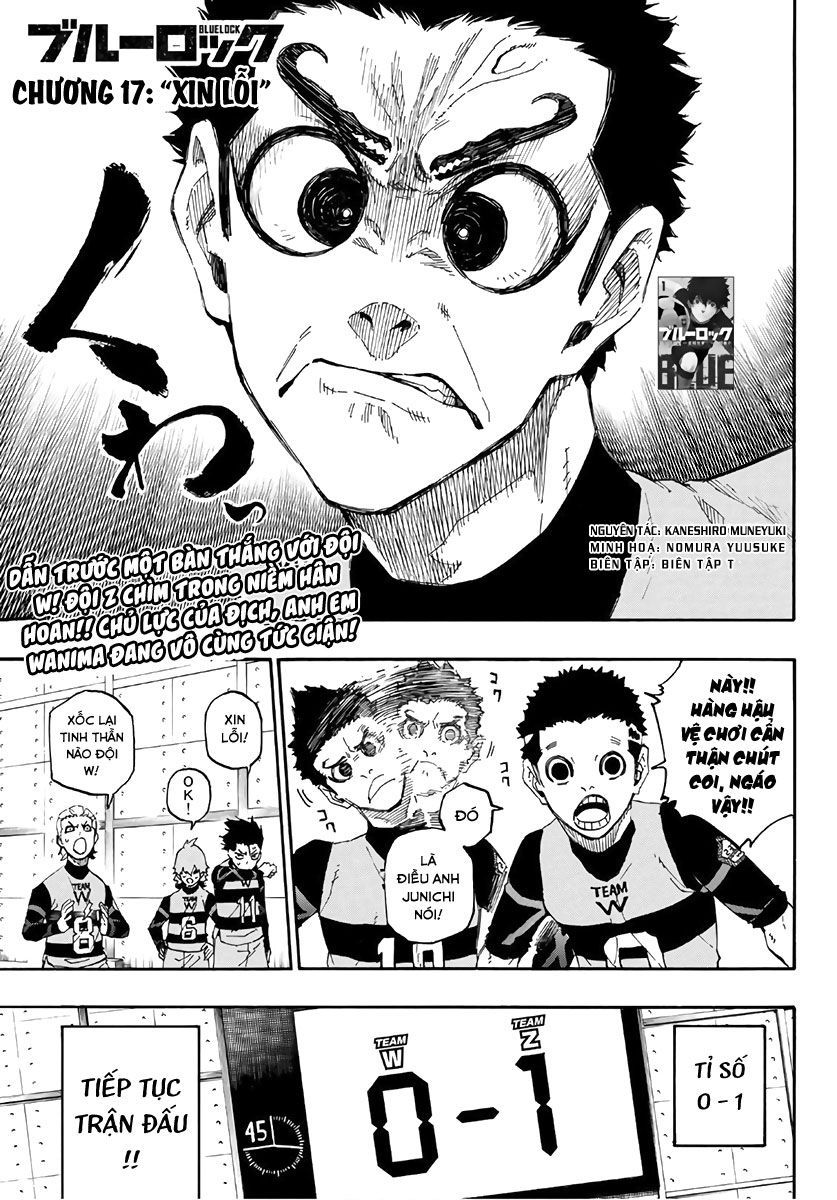 Blue Lock Chap 17 - Next Chap 18
