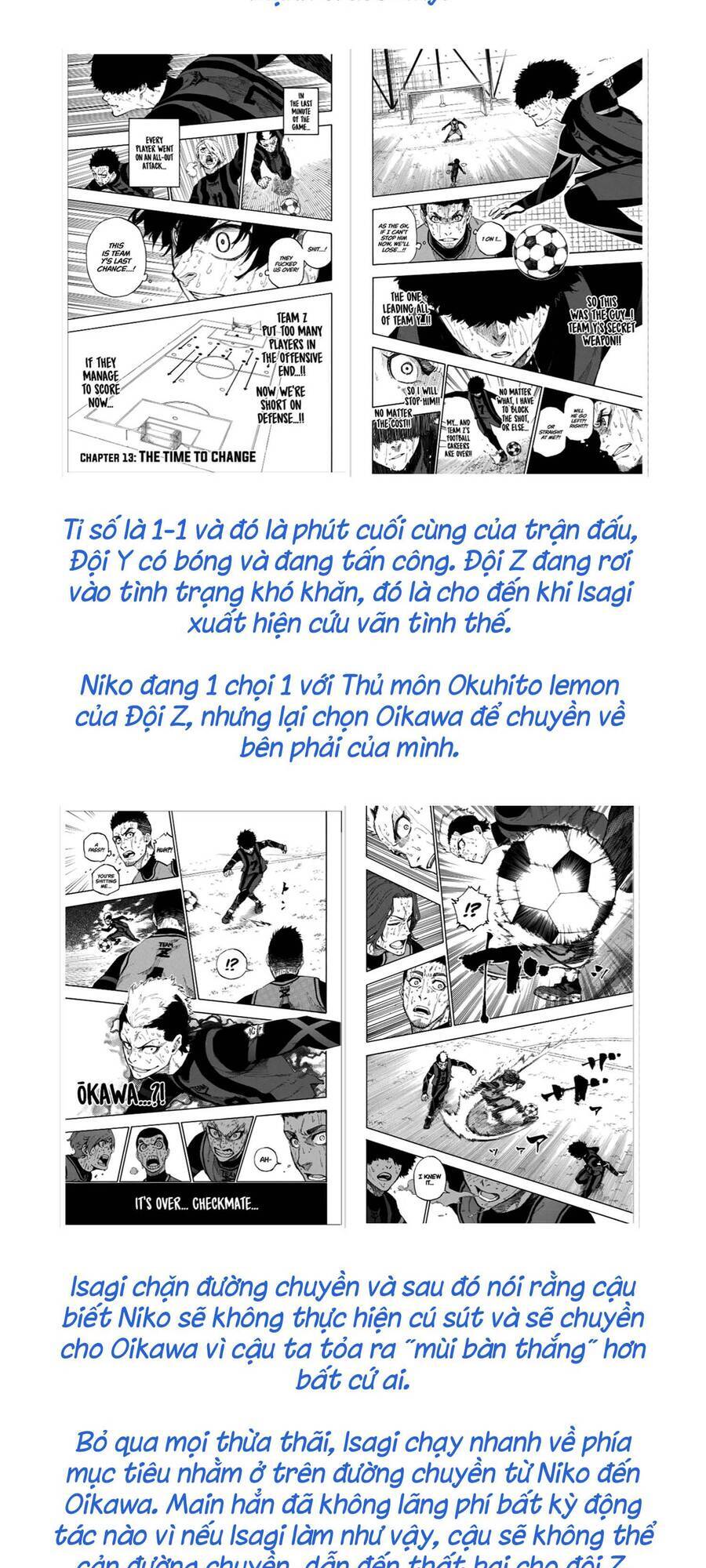 Blue Lock Chap 184 - Next Chap 185