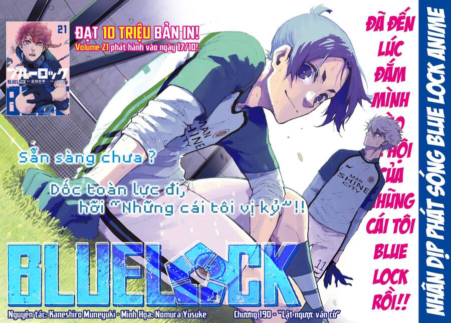 Blue Lock Chap 190 - Next Chap 191