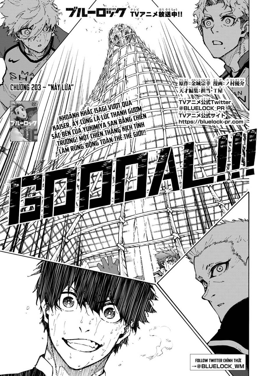 Blue Lock Chap 203 - Next Chap 204