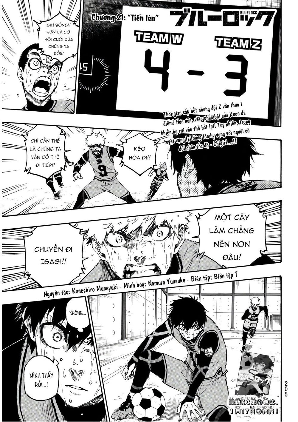 Blue Lock Chap 21 - Next Chap 22