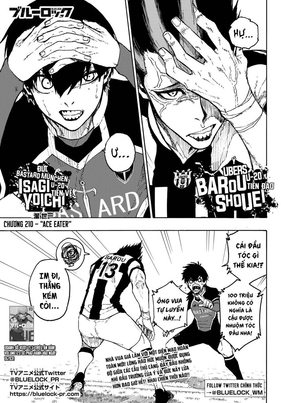 Blue Lock Chap 210 - Next Chap 211
