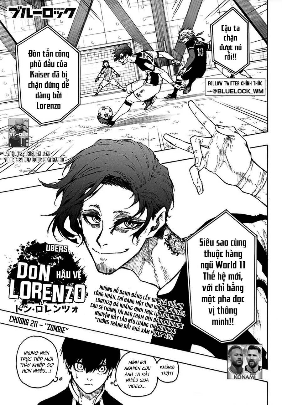 Blue Lock Chap 211 - Next Chap 212